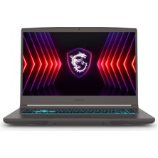 MSI Msı thın 15 B12UC-1478XTRM1 Intel Core I5 12450H 16GB 512GB SSD RTX3050 Windows 10 Home 15.6" Fhd 144Hz Taşınabilir Bilgisayar