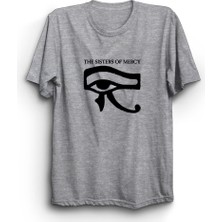 The Fame The Sisters Of Mercy, Ra, Rock Metal Müzik Grubu Unisex %100 Pamuk Tişört
