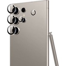 Nettech Samsung Galaxy S24 Ultra Uyumlu Safir Lens Kamera Cam Koruyucu