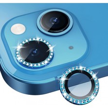 Nettech Apple iPhone 11 Pro Uyumlu Diamond Taşlı Model Kamera Cam Koruyucu