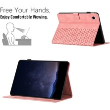 Dgplz Store Huawei Matepad T10 T10S Için Kabartmalı Deri Tablet Kılıfı (Yurt Dışından)