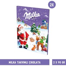 Milka Takvimli Çikolata 90 gr 2 Adet