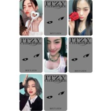 Rollas Store Itzy Kpop Fotokart Polaroid Seti Pano Dekarosyon