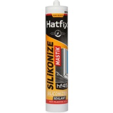 Hatfix Silikonize Mastik Beyaz Hf 45