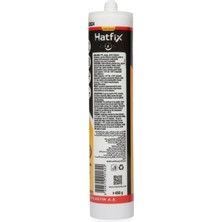 Hatfix Silikonize Mastik Beyaz Hf 45