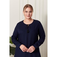 FERACE Kadın Büyük Beden Tesettür Tunik