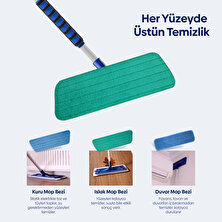 Silva Mikrofiber Mop Üçlü Set