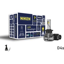 Niken LED Xenon Pro Serisi D4S Far Ampulü 1 Adet