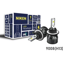 Niken LED Xenon Pro Serisi 9008 (H13) Far Ampulü 2'li Takım