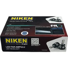 Niken LED Xenon Pro Serisi 9008 (H13) Far Ampulü 2'li Takım