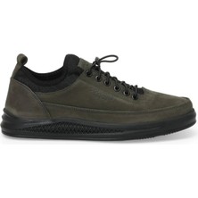 Dockers by Gerli Dockers 227225 Haki  Deri Rahat Tabanlı Erkek Ayakkabı