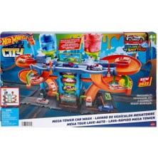 HDP05 Hot Wheels Mega Araba Yıkama Kulesi