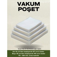 Makro Flexpack Endüstriyel ve Gıda Düz Tip Vakum Makinesi Poşeti 25 x 35 cm 1 kg