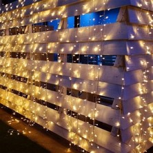 Alpotekno Alpotekno® 2x2 Metre 320 LED 8 Fonskiyonlu Dekoratif LED Günışığı Perde