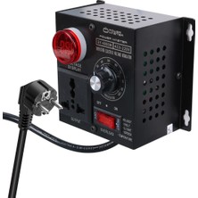 Powermaster PM-21013 10- 100V Ac 4000 Watt 15A Hız Işık Kontrolü Motor Sürücü Voltaj Regülatör