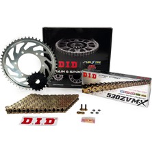 Zincir Dişli Seti Yamaha Yzf R Thunderace (1000 Cc) (1996-2000) / Yamaha / Yzf R Thunderace / 1000CC / (Ön Dişli Sayısı : Orijinal-1) (Arka Dişli Sayısı : Orijinal+2) / 1996-1997-1998-1999-2000