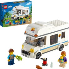 LEGO® City Tatilci Karavanı 60283 - 5 Yaş ve Üzeri Çocuklar için Yaratıcı Oyuncak Yapım Seti (190 Parça)