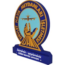 Devlet Hava Meydan Işletmesi Masa Üstü Isimlik