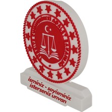 Adalet Bakanlığı Masaüstü Isimlik