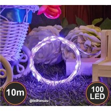 DükkanOn 10 Metre Peri LED Mor Animasyonlu