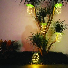 Smyrna Store Güneş Enerjili Günışığı Solar Ananas Armatür Bahçe Aydınlatması