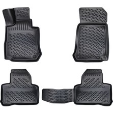 Rizline Alfa Giulietta 2010 Sonrası Paspas Siyah 3D Havuzlu