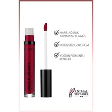 Note Matte Queen Lipstick 17 Lady Dancer Kalıcı Likit Ruj - Kırmızı