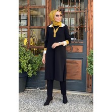 Miss Dalida Triko Tunik T25K-6009 Siyah