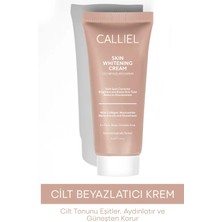 Calliel Cilt  Krem, Cilt Tonunu Aydınlatır ve Eşitler  (With Collagen, Niacinamide ve Kojic Acid) Tüm Bölgelere Uygun