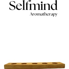 Selfmind Aromaterapi 5 Delikli Uçucu Yağ Standı  Doğal Çam Ağacı