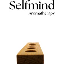 Selfmind Aromaterapi 5 Delikli Uçucu Yağ Standı  Doğal Çam Ağacı