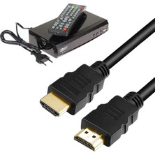 Anadolu Pars 10 Metre 1.kalite 3D 4K Full Hd HDMI Tv Uydu Alıcısı Kablosu 10 Metre HDMI Kablo