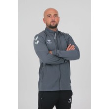 Hummel (7 Farklı Renk) Oregon Zip Jacket Kamp Eşofman Üstü Antrasit - S