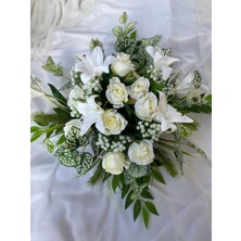 Zb Flowers Yapay Gelin Araba Süsü Masa Çiçeği Dekor Çiçeği Araba Çiçeği Organizasyon Çiçeği Yapay  Tag Çiçeği