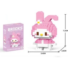 Sanrio My Melody Bricks 3D Yapboz LEGO Puzzle Yapı Oyuncakları