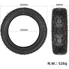 Qcuiil 8.5 Inç 50/75-6.1 Xiaomi Elektrikli Scooter Lastiği Yükseltilmiş Vakum Lastiği (81/2x2) Patlamaya Dayanıklı Lastik (Yurt Dışından)