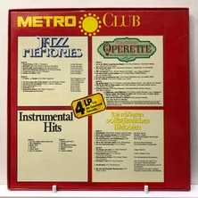 Metro Club Box Set 4 Lp - Plak