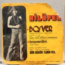 Nilüfer - Boşver Boşverdim 45'lik - Plak