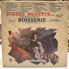 Raymond Boisserie Son Accordeon Et Son Orchestre - Succès Musette 70LER Baskı Lp - Plak