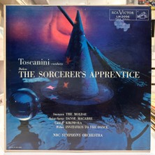 Toscanini, Nbc Symphony Orchestra ‎- Toscanini Conducts Dukas · The Sorcerer’s Apprentice 1956 Baskı Lp - Plak