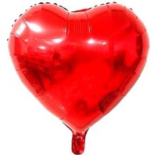 Parti Hediye Sepeti 24 Inc Kalp Folyo Balon