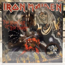 Iron Maiden - The Number Of The Beast Lp - Plak