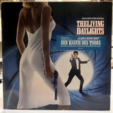 John Barry - The Living Daylights James Bond 1987 Baskı Lp - Plak