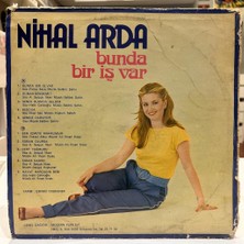 Nihal Arda ‎- Bunda Bir Iş Var 1980 Türk Baskı Lp - Plak