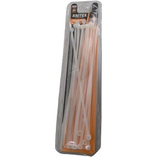 Beyaz Cırt Kelepçe 20 cm - Plastik Kelepçe 20 cm