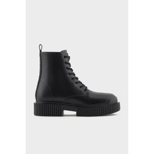 Armani Exchange Deri Logolu Bot Kadın Bot XDN031 XV875 00002