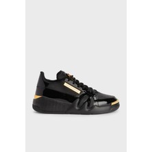Giuseppe Zanotti Logolu  Deri Sneaker Erkek Ayakkabı RM40002