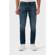 Emporio Armani Pamuklu Slim Fit Normal Bel Dar Paça Jeans Erkek Kot Pantolon 6D1J75 1D89Z 0942