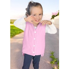 Joyous Mom & Kids Müslin Bebek Yelek Organik Müslin Çocuk Yelek Yenidoğan Yelek Kışlık Bebek ve Çocuk Yelek