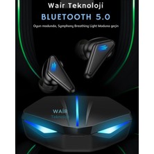 Wair Teknoloji K55 Bluetooth Gaming Kulaklık - Mobil ve Pc Uyumlu Gaming Bluetooth Kulaklık